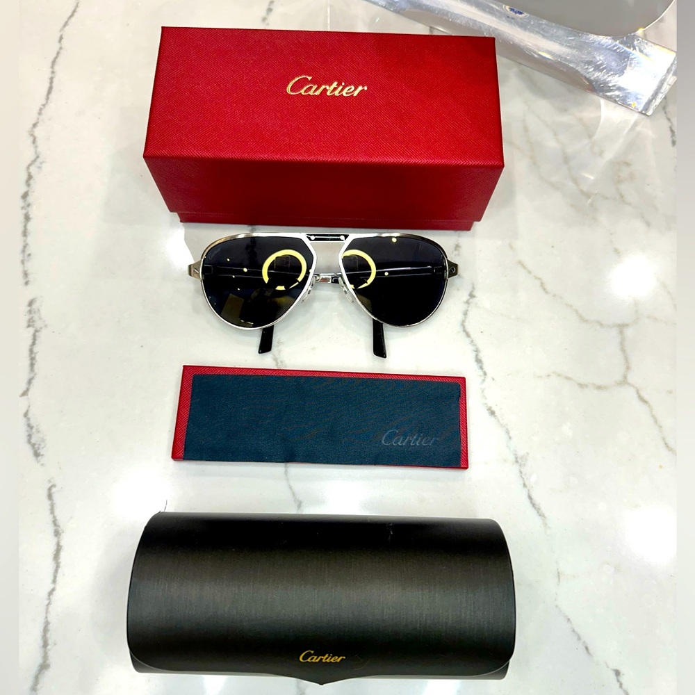 Cartier CT0101S Aviator Sunglasses